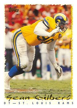 Sean Gilbert St. Louis Rams 1995 Topps NFL #148